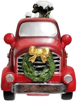 Hosley Red Truck Incense Cone Holder with 20 Cones