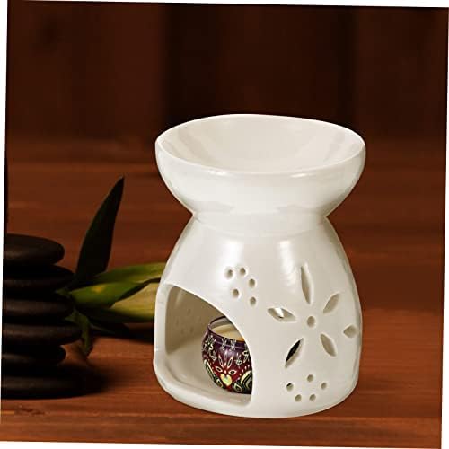 Healifty Ceramic Essential Oil Burner with Tea Light