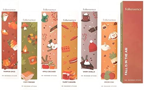 Folkulture Fall Incense Sticks Set of 6