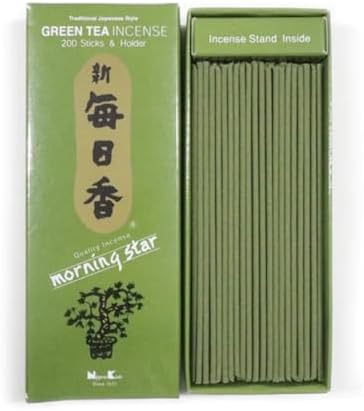 Morning Star Green Tea Incense 200 Sticks