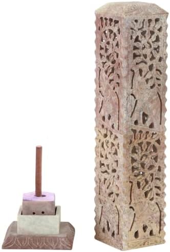 Carry Me Handmade Marble Soapstone Incense Holder
