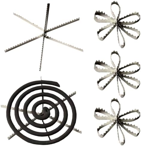 10 Pack Mosquito Coil Holder Grid Pad for Burning