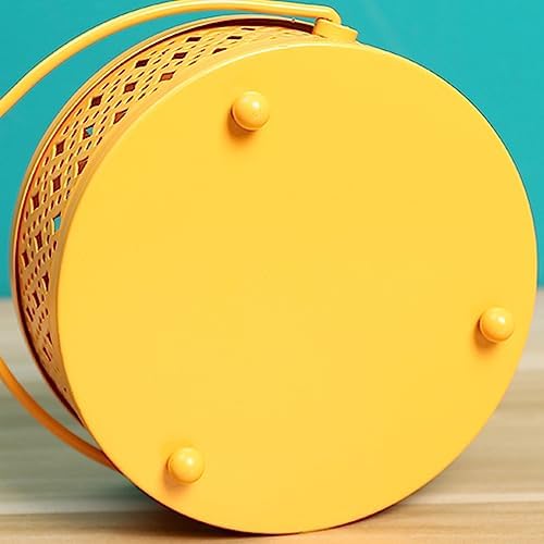 Portable Mosquito Incense Holder Box with Lid and Handle Black