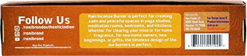 Rani Brand Premium Wood Incense Burner Box