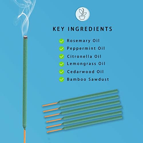 16 Mosquito Repellent Incense Sticks 25 Hour Protection