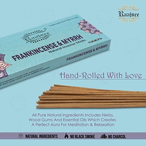 Raajsee Frankincense Myrrh Incense Sticks 100gm Pack