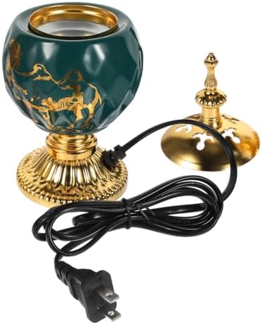 Bakhoor Electric Incense Burner - Green Middle Eastern Style