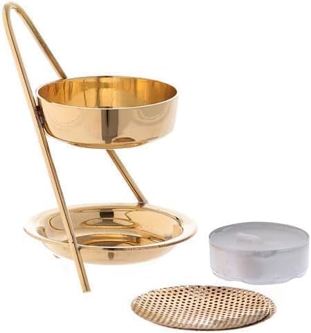 TreegoArt Incense Burner with Tealight Candle Pack of 2