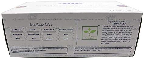 Set of 12 Natural Incense Sticks by Satya Bangalore