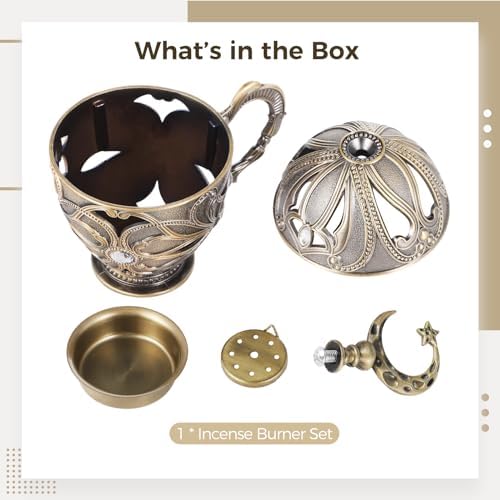 Frankincense Resin Incense Burner with Handle