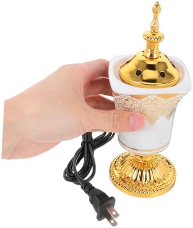 BESTYASH Electric Ceramic Incense Burner for Home Decor