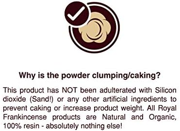 Organic Myrrh Resin Powder from Oman 2 oz
