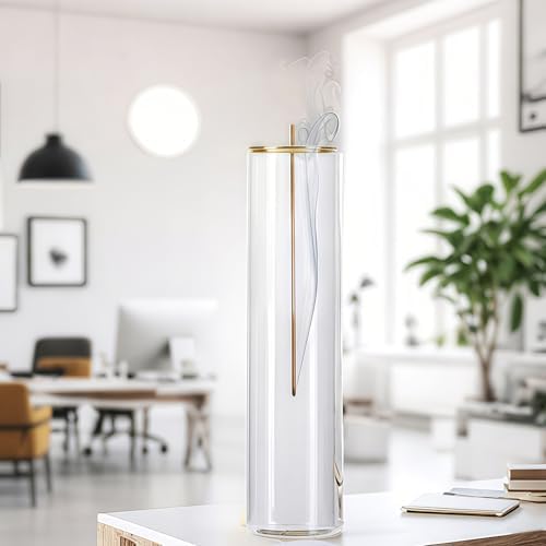 Gramstormax Incense Holder with Glass Ash Catcher