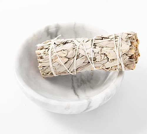 Natural Marble Incense Holder with 9 Holes