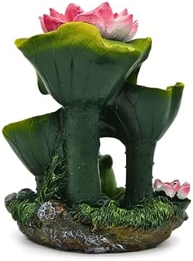Fantasy Gifts Frog Under Lily Pads Incense Holder
