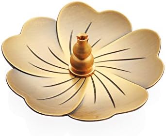 Classic Brass Incense Burner with Gourd Design