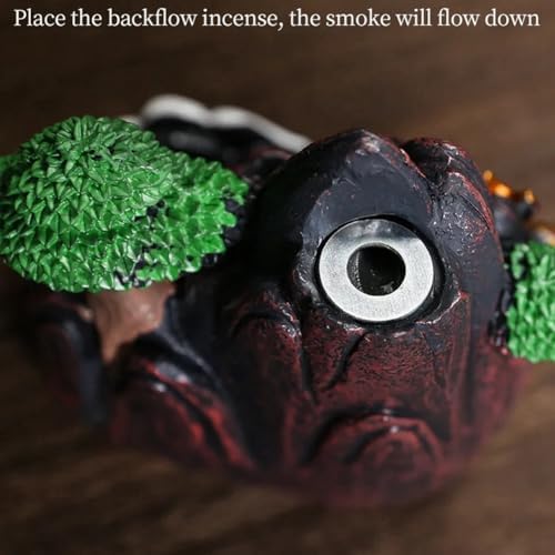 KTELI High Mountain Flowing Waterfall Incense Burner