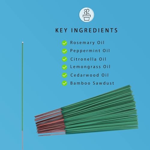 120 PCS Mosquito Repellent Incense Sticks for Outdoor Use