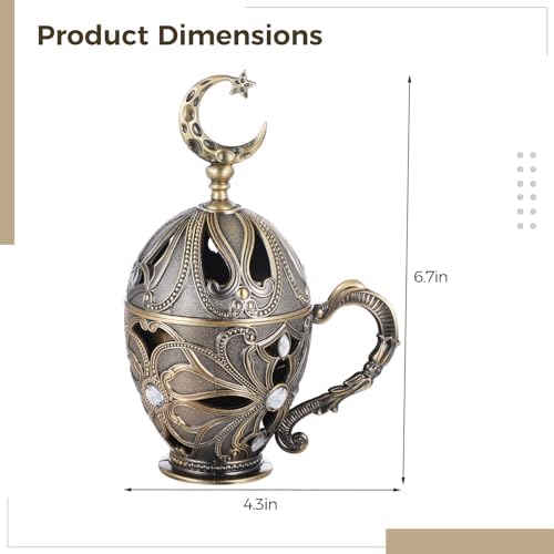 Frankincense Resin Incense Burner with Handle