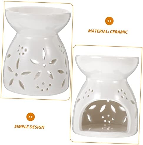 Healifty Ceramic Essential Oil Burner with Tea Light