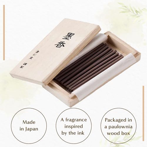 Hasegawa Ink Essence Incense - 30 Sticks Smokeless Zen Aroma