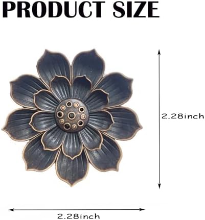 12 Piece Lotus Incense Burner with Ash Catcher