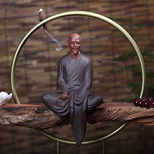 10 Pcs Metal Incense Cone Holders Funnel Shape Retro Incense Stick Rack Backflow Burner Stand