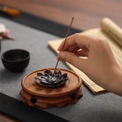 12 Piece Lotus Incense Burner with Ash Catcher