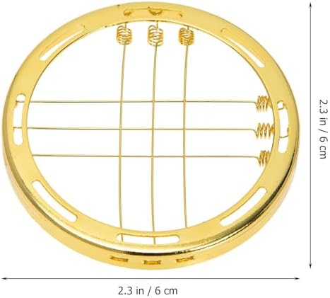 ARTIBETTER 2Pcs Golden Alloy Incense Burner Screen