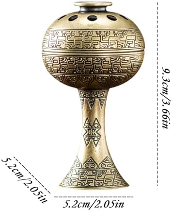 Charcoal Incense Burner - Metal Candle Diffuser