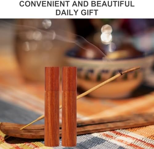 VOSAREA 2Pack Incense Stick Wooden Storage Container