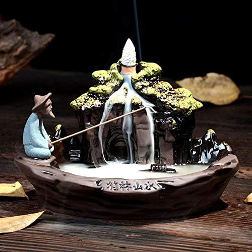 Guilin Landscape Incense Burner Porcelain Holder