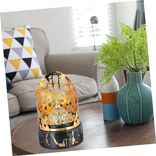 ABOOFAN Incense Burner with Bakhoor Holder Home Decor Aromatherapy Desktop Office Alloy Tray