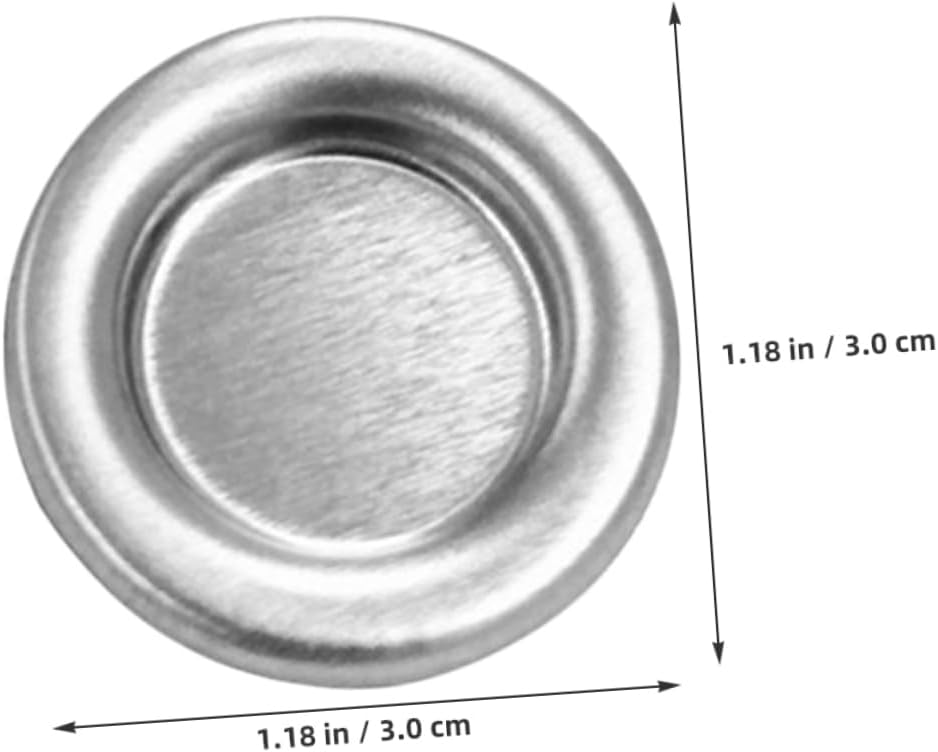 ABOOFAN 20 Pcs Alloy Incense Tray Burner for Home Decor