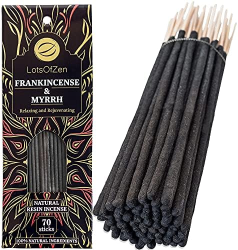 Frankincense and Myrrh Incense Sticks 70 Pack