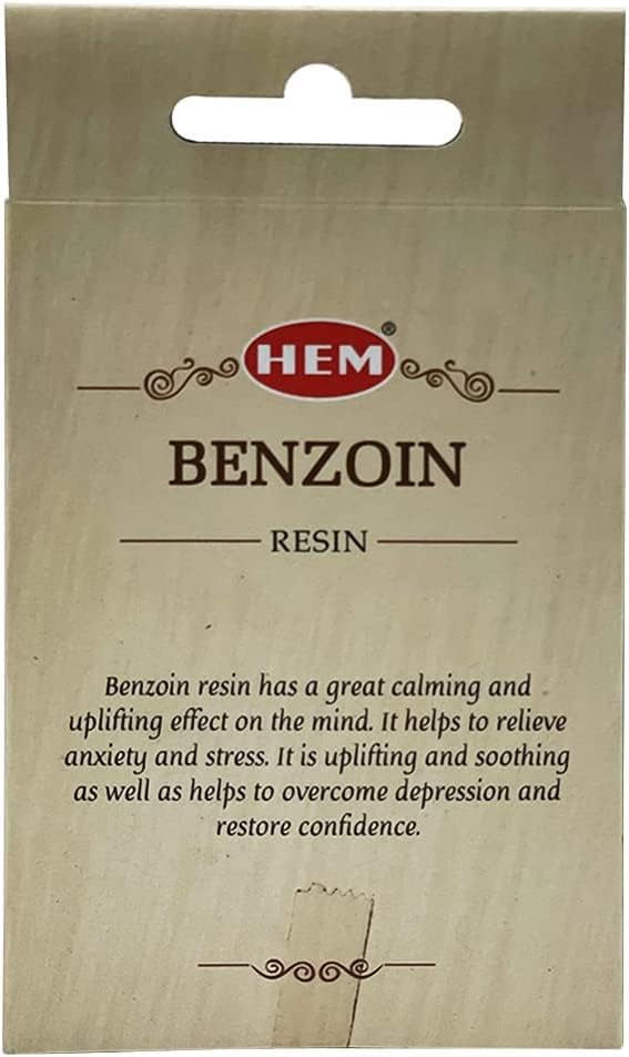 TRUMIRI Benzoin Incense Natural Aromatic Tree Resin Solid Crystals
