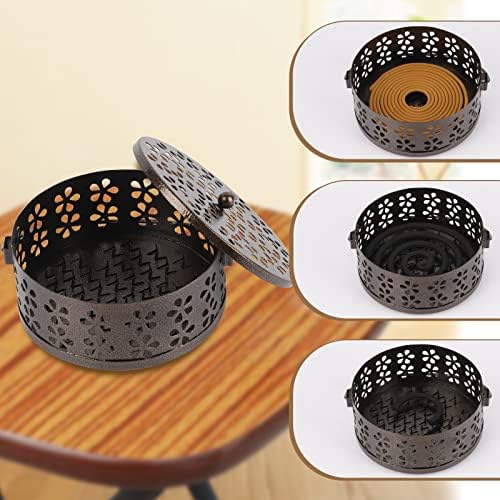 Portable Mosquito Coil Holder with Handle