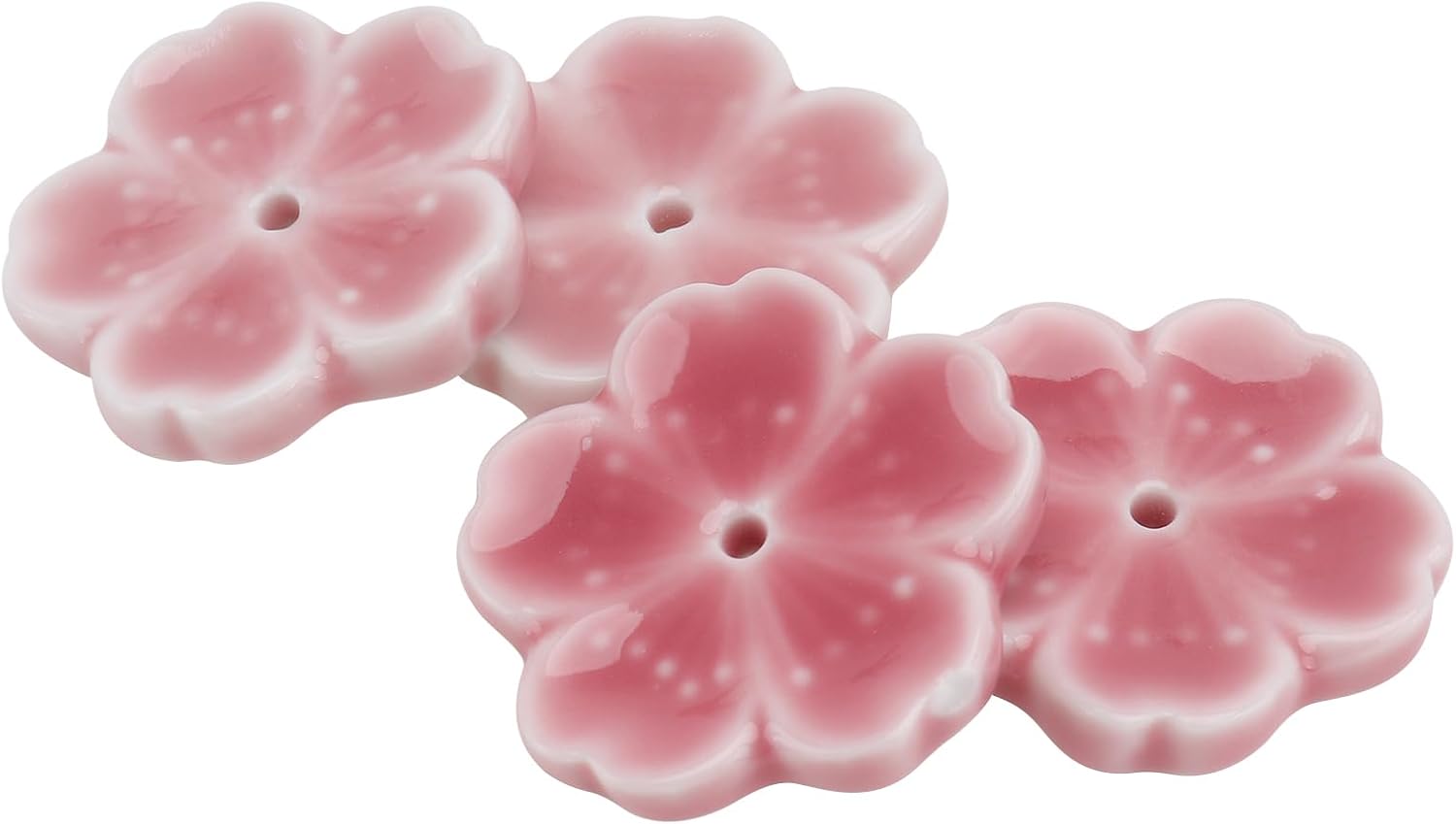 IMIKEYA 4pcs Cherry Blossom Incense Holder Set