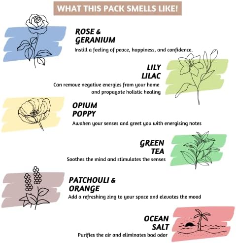 Folkulture Incense Sticks Set of 6 for Relaxation 1