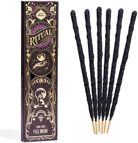 Sagrada Madre Ritual Full Moon Incense Sticks 6 Pack 9 Inches Natural Aromatic