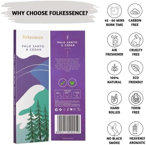 Folkulture Palo Santo Incense Sticks Pack of 75