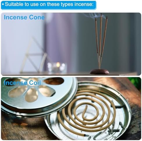 PATIKIL 55 Inch Incense Burner Plate 2 Pack