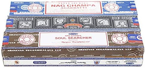 Satya Set of 6 Natural Incense Sticks