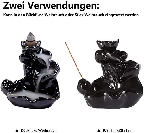 DK177 Waterfall Incense Holder with 20 Cones