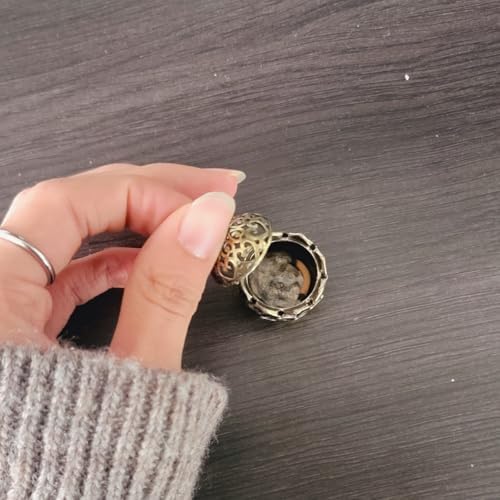 2Pcs Mini Brass Lotus Flower Incense Holder Decor