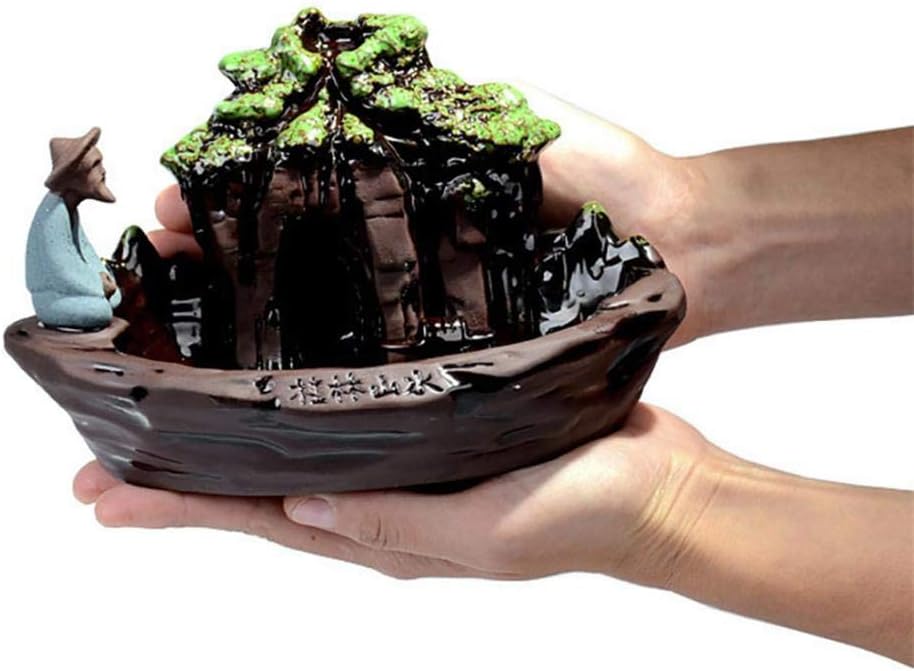Guilin Landscape Incense Burner Porcelain Holder