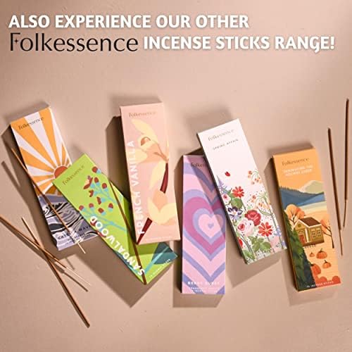 Folkulture Vanilla Incense Sticks Pack of 75