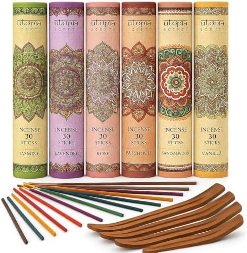 Premium Incense Sticks Variety Gift Pack 180 Sticks