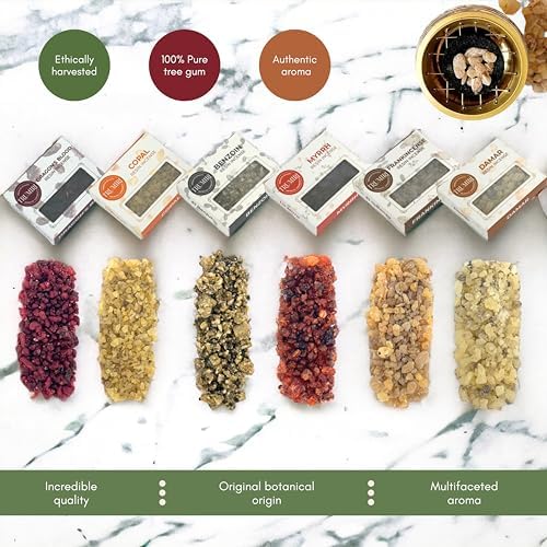 Trumiri Resin Incense Variety Pack 6x30g