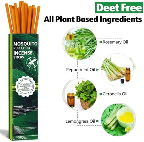 Extra Large Mosquito Repellent Sticks 24 Pack